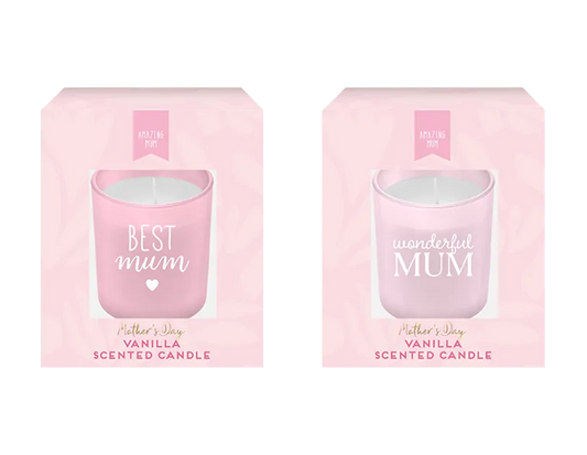 Mother's Day Vanilla Scented Candle