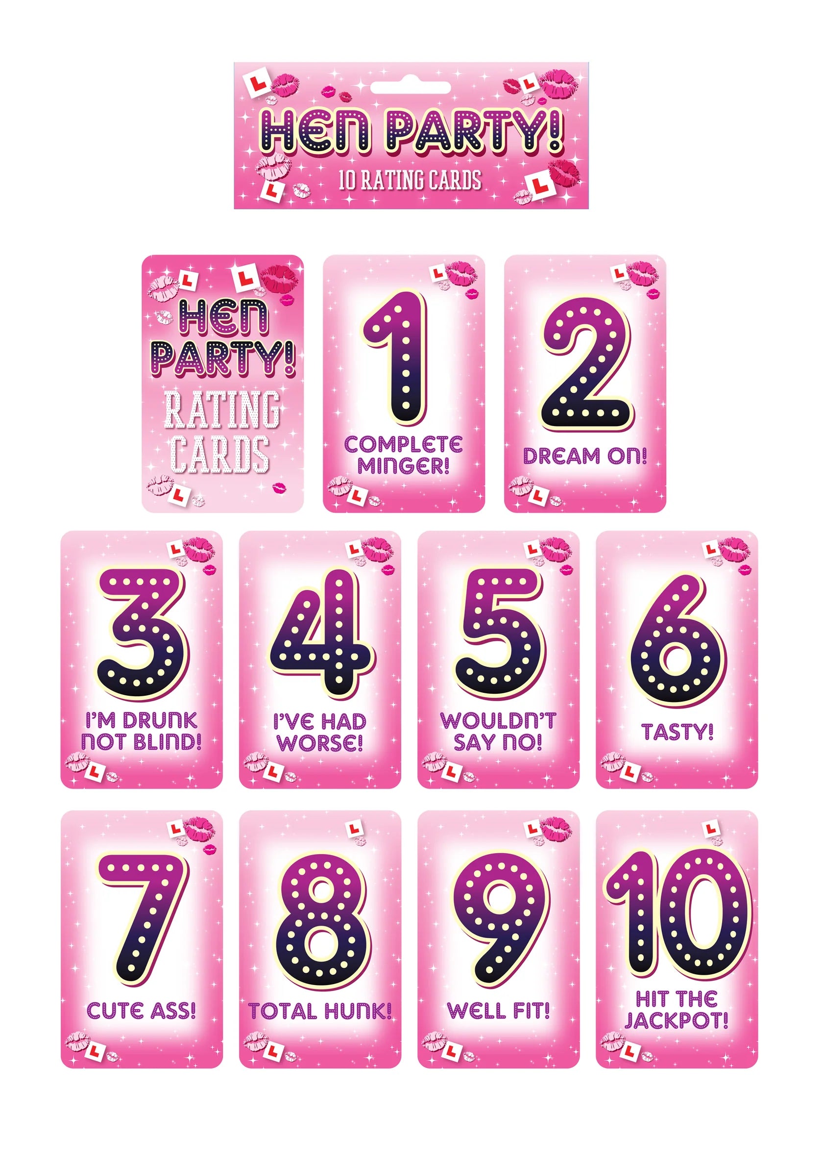 Hen Party | Rating Cards