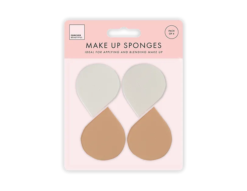 Teardrop Make Up Sponge | 4 Pcs