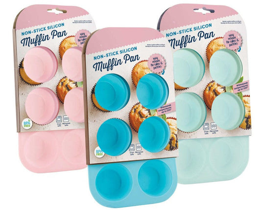 Muffin Pan | Silicone 6 Cup