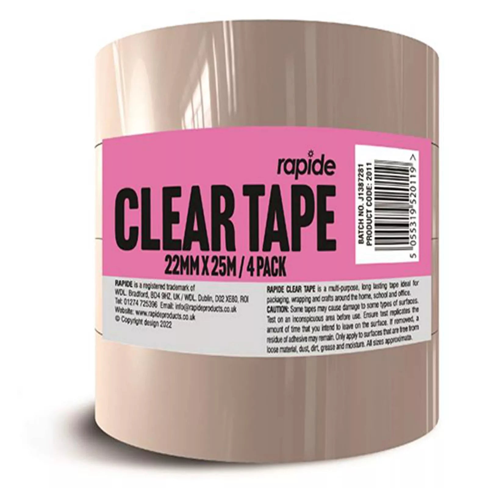 Clear Tape | Set of 4