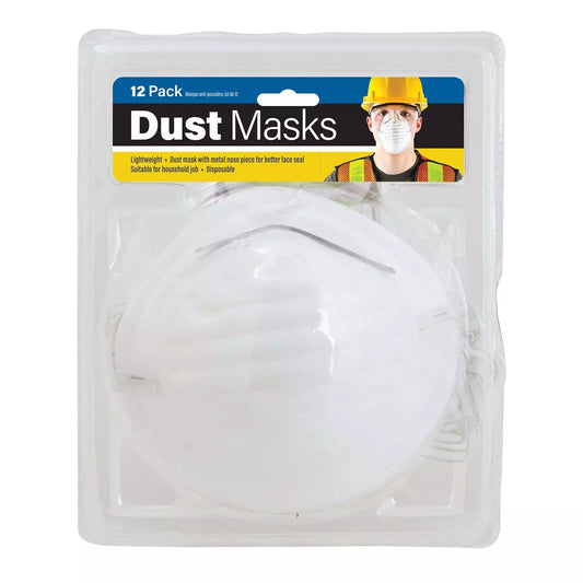 Disposable Dust Masks |  12 Pack