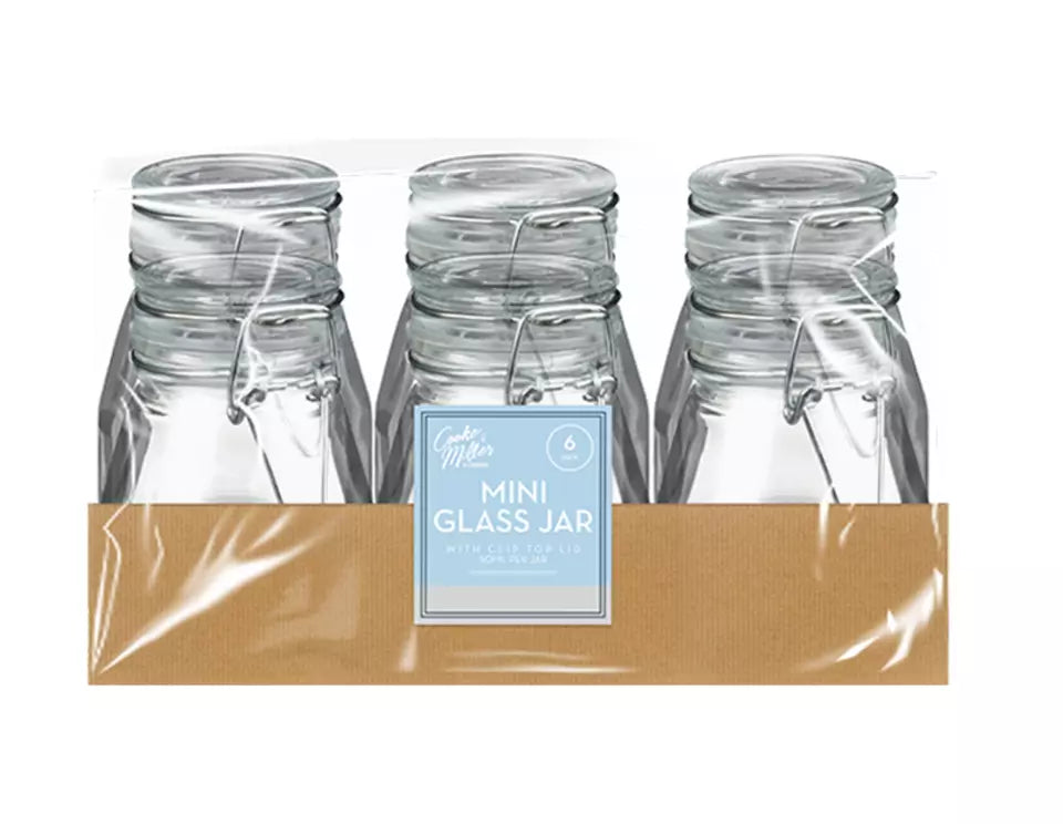 Mini Glass Jar | Pack of 6