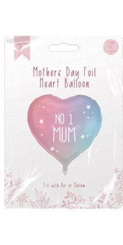 Mother's Day Foil Heart Balloon