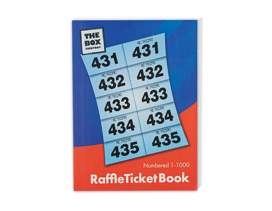 Raffle Tickets 1-1000 Book