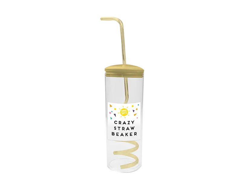 Crazy Straw Beaker