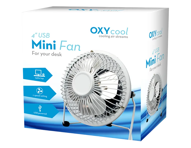 4" USB Mini Fan