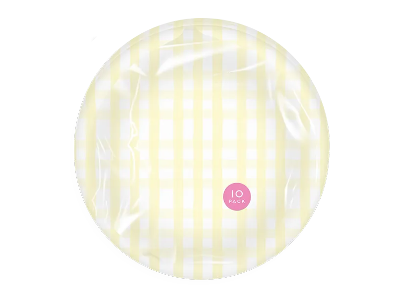 Summer Party Paper Plates  | Pack of 10