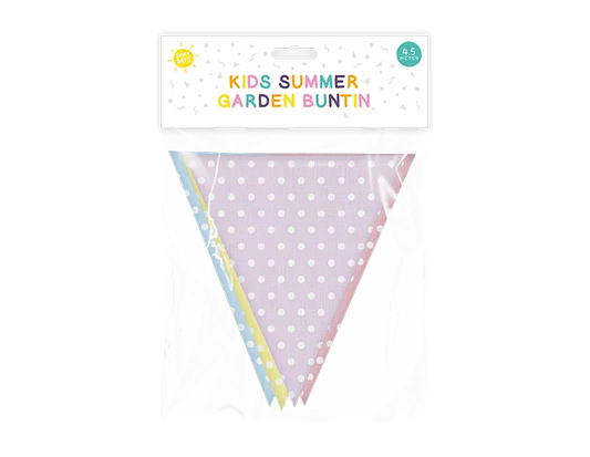 Summer Children's Garden Bunting 4.5m