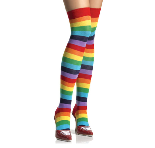 Rainbow Colour Stockings