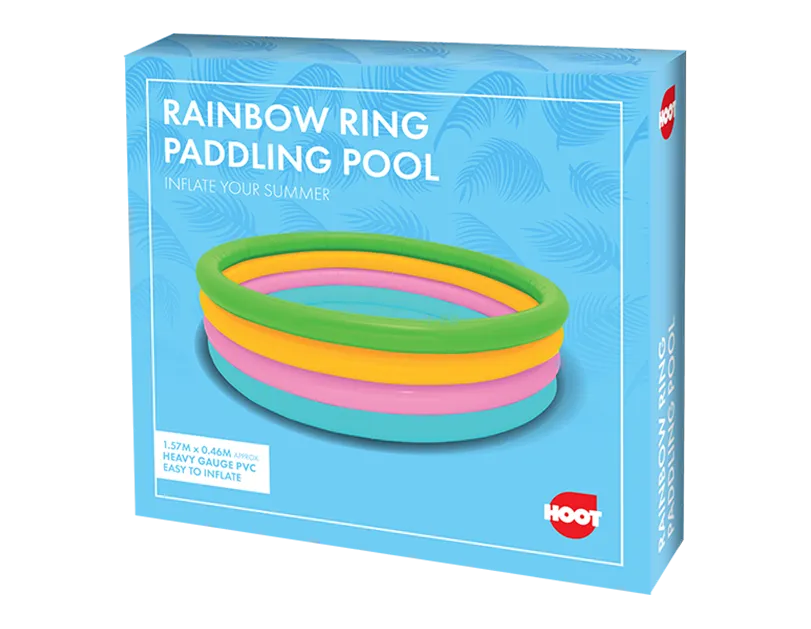 Rainbow Ring Paddling Pool | 1.57m x 46m