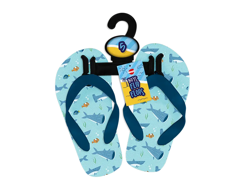 Boys Printed Flip Flops