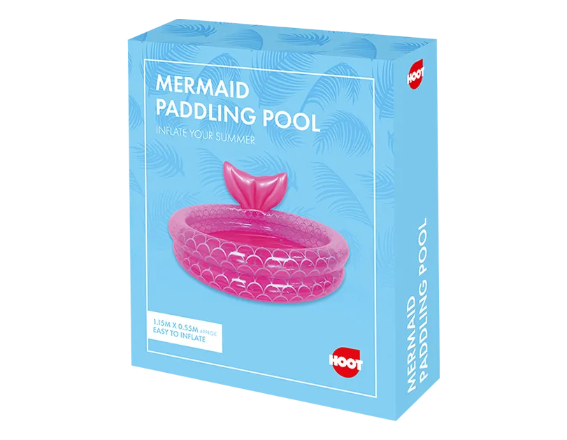 Inflatable Mermaid Paddling Pool
