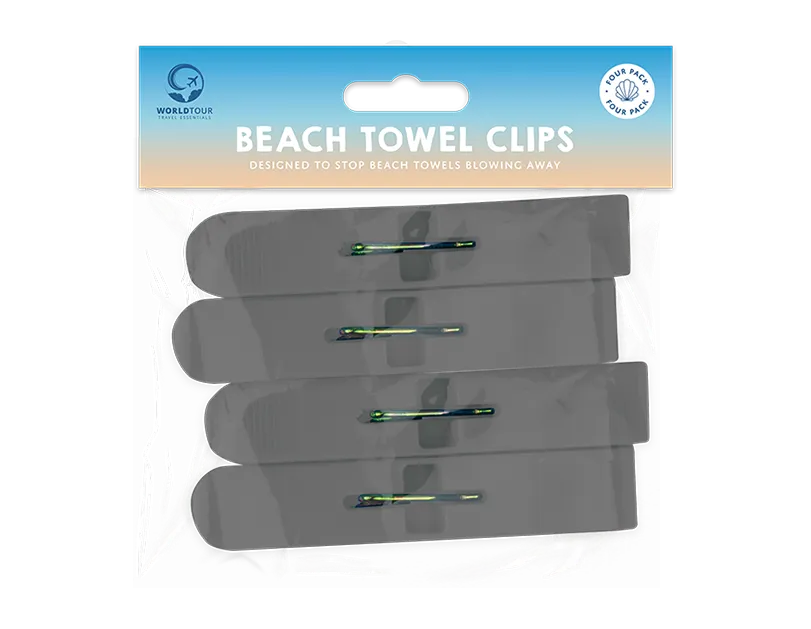 Beach Towel Clips | 4 Pcs