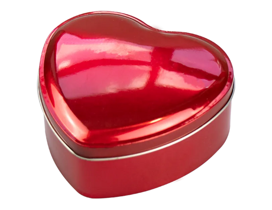 Valentine's Metal Heart Tin