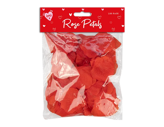 Pack of 120 Valentine's Red Rose  Petals