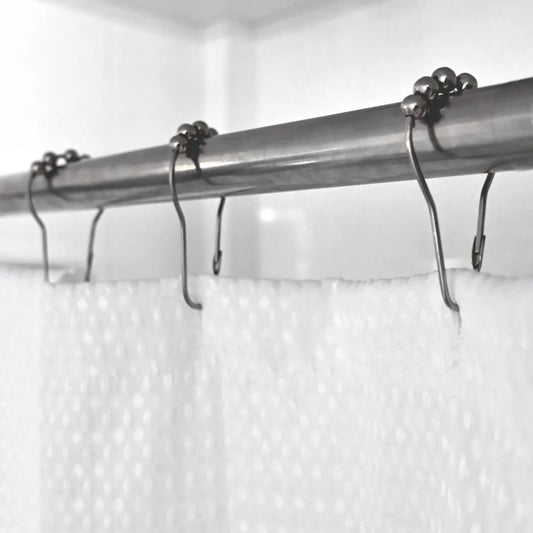 WAFFLE WEAVE Shower Curtain