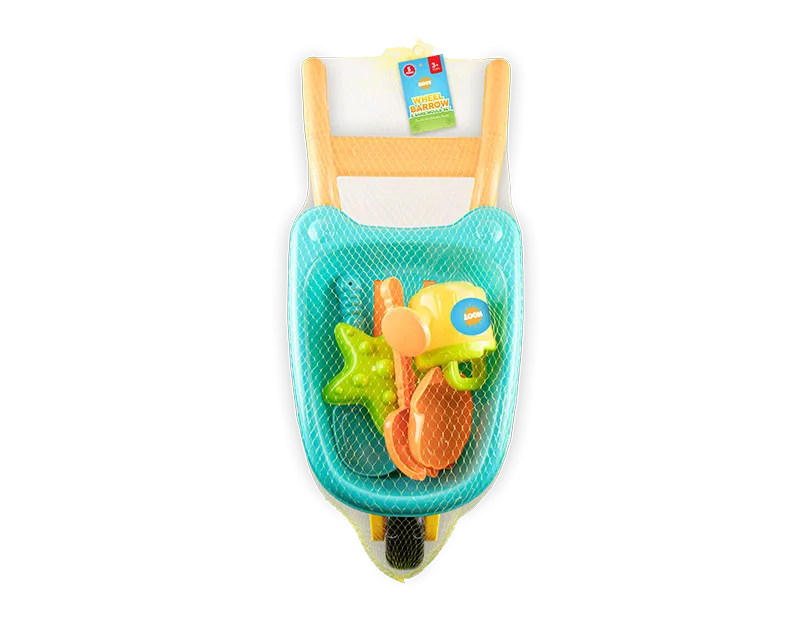 Wheel Barrow and Accessories Sand Set
